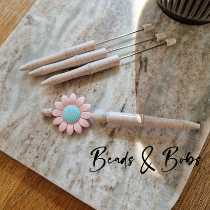 Beadable Pens - Wheat Straw