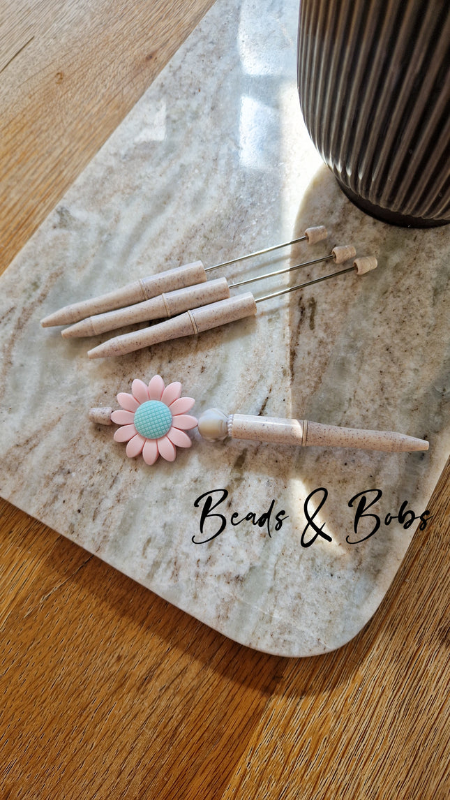Beadable Pens - Wheat Straw