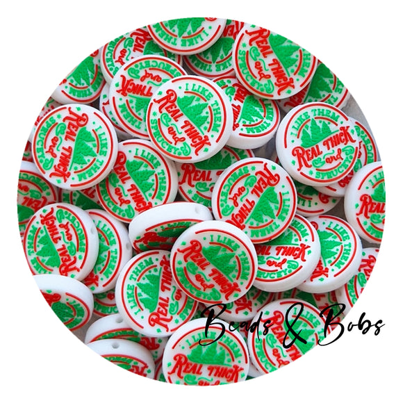 Silicone Christmas Thick & Sprucey Beads