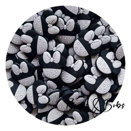 Silicone Minnie Beads - 7 Colours