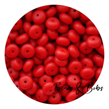 14mm Abacus Silicone Beads - 33 Colours