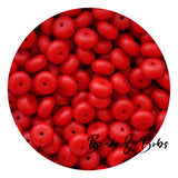 14mm Abacus Silicone Beads - 33 Colours