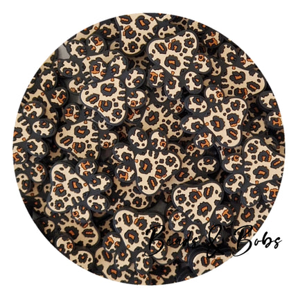 Silicone Leopard Paw Beads