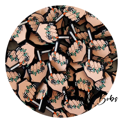Silicone Rude Cigarette Beads