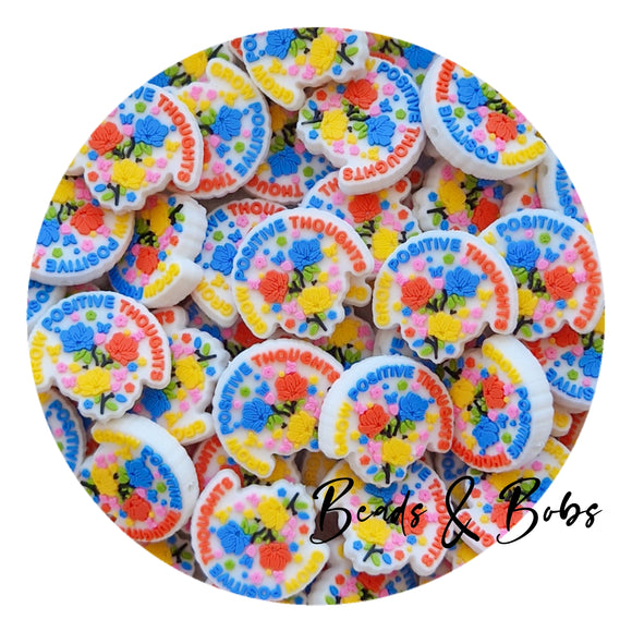 PVC Grow Positive Thoughts Beads