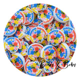 PVC Grow Positive Thoughts Beads