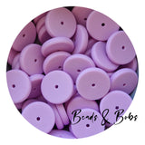 Silicone Disk Beads - 14 Colours