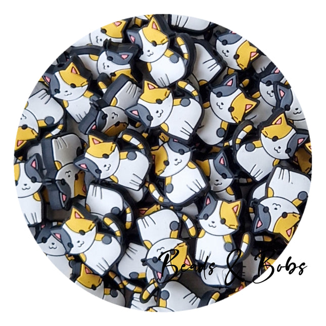 Silicone Cat Collection beads