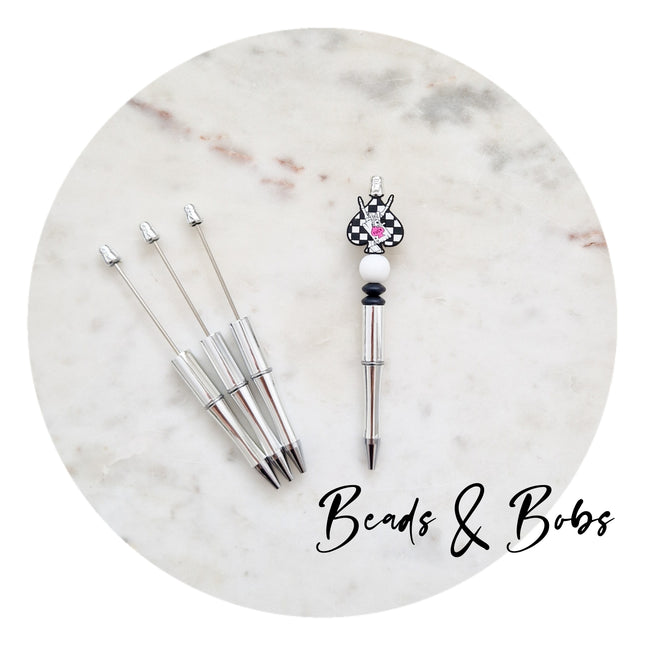 Beadable Metallic Pens