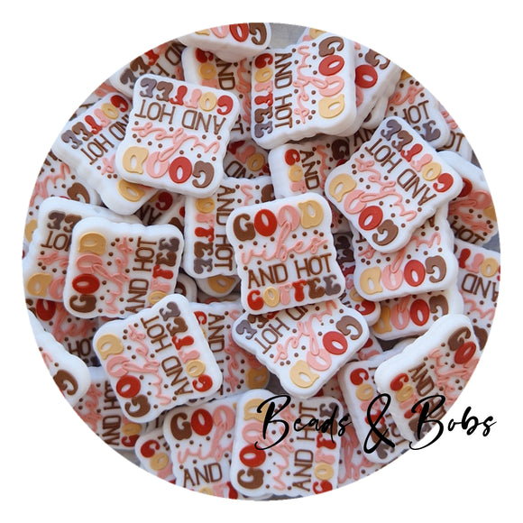Silicone Good Vibes Hot Coffee Beads