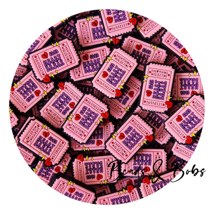 Silicone Club Heartbreak Beads