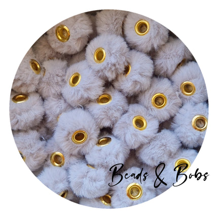 20mm Fluffy Spacer Beads