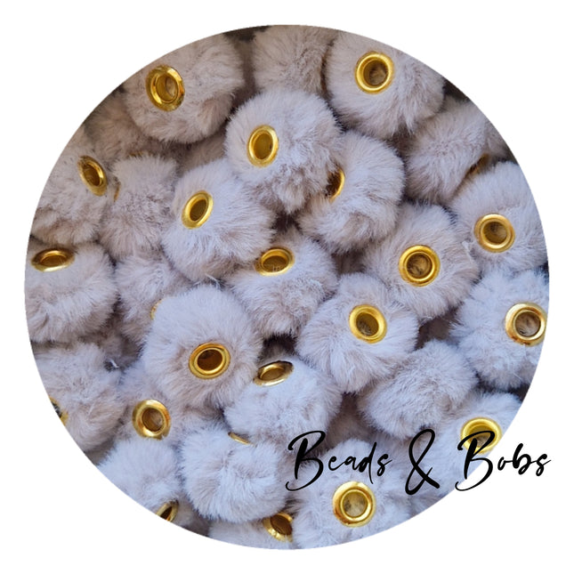 20mm Fluffy Spacer Beads