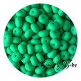14mm Abacus Silicone Beads - 33 Colours