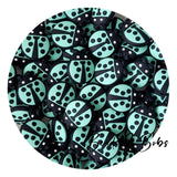 Silicone Ladybird Beads - 5 Colours