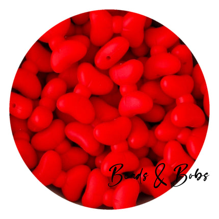 Silicone Thick Bow Beads