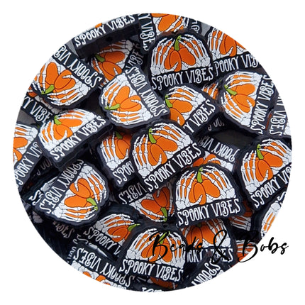 Silicone Spooky Vibes HandsBeads