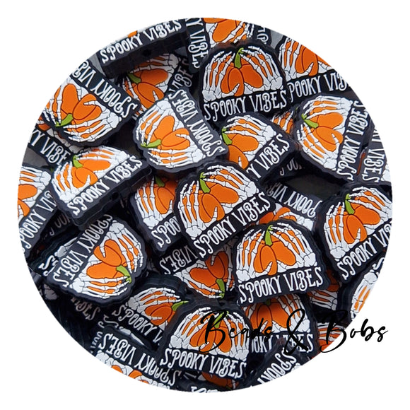 Silicone Spooky Vibes HandsBeads
