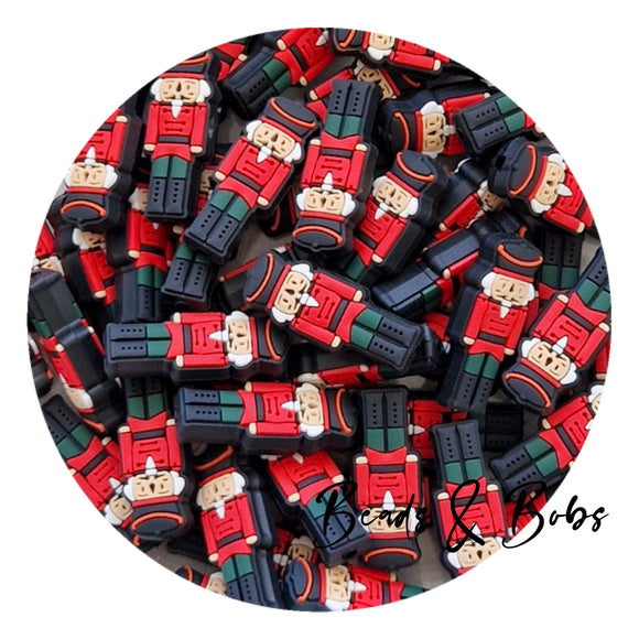 PVC Christmas Nutcracker Beads