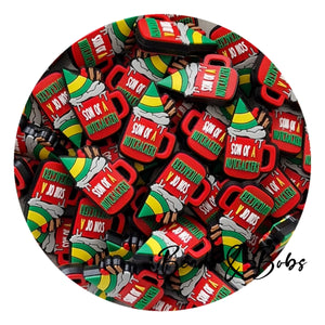 PVC Christmas Elf Son of A Cup Beads