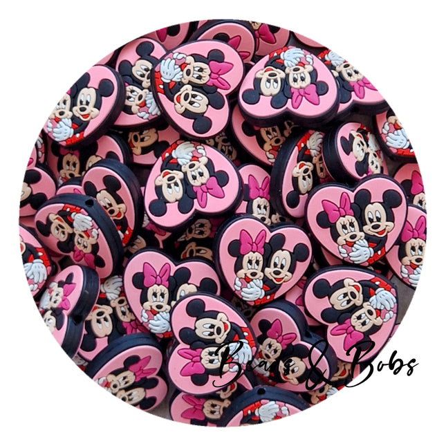 Silicone Mouse Collection Beads - 2 Styles