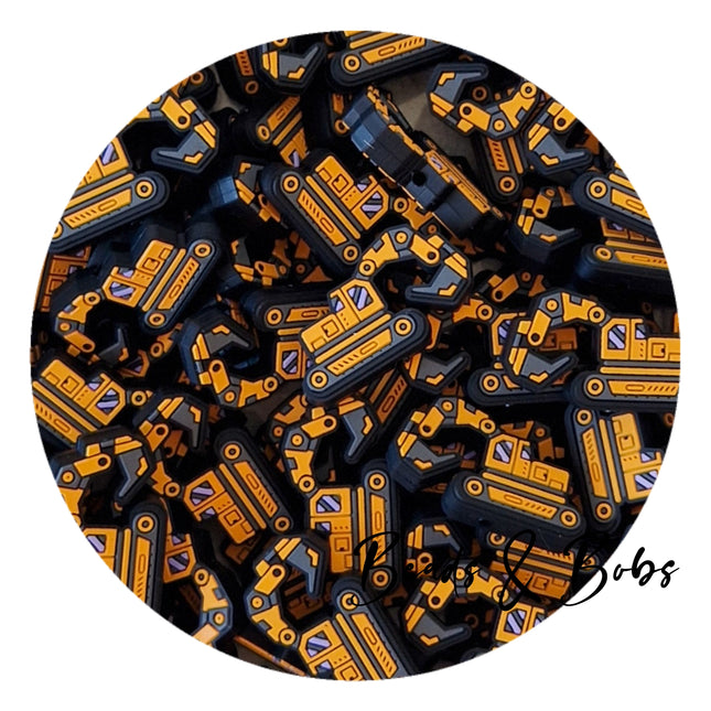 Silicone Digger Truck Beads