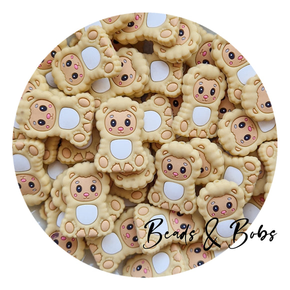 Silicone Little Lamb beads
