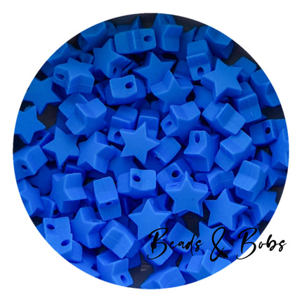 Silicone Mini Star Beads - 14 Colours