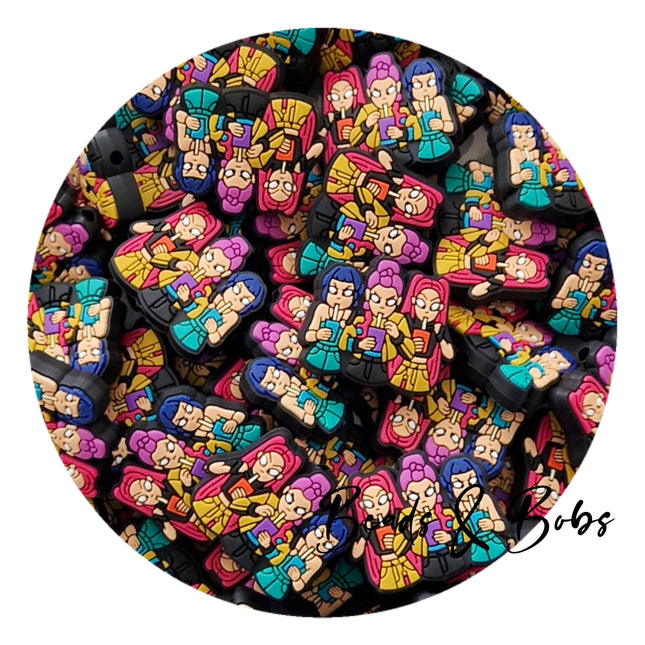 PVC Movie & TV Focal Beads - 40 Styles