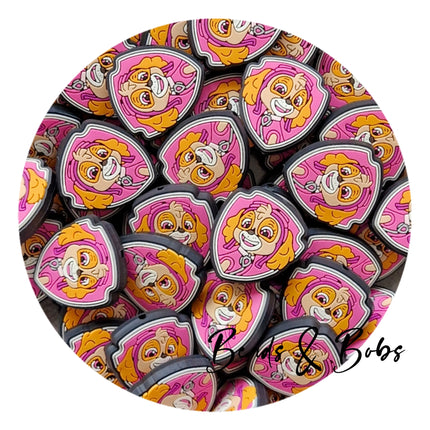 Silicone/PVC Hero Puppy Beads - 7 Styles