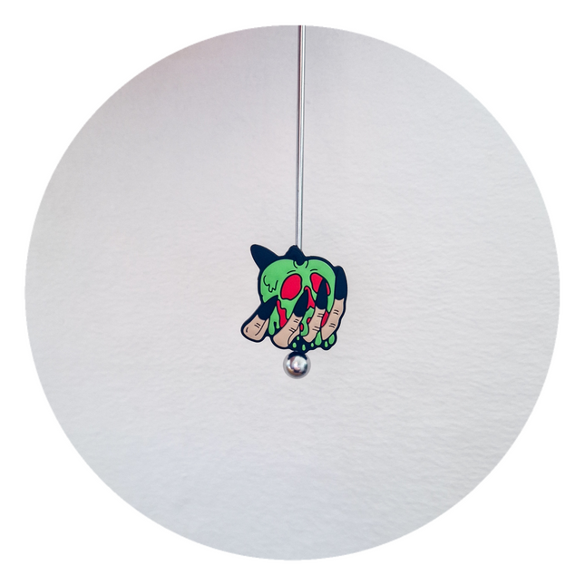 Silicone Poison Apple Beads