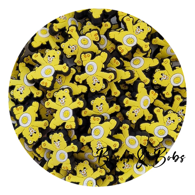 Silicone/PVC Care Bear Beads - 6 Colours