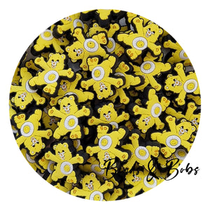 Silicone/PVC Care Bear Beads - 6 Colours