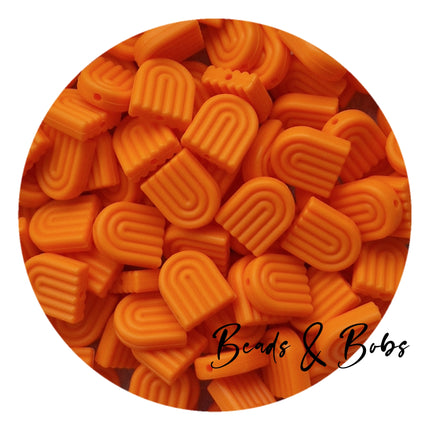 Silicone Arch Rainbow Beads - 13 Colours