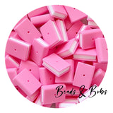 Silicone Book Beads - 5 Colours