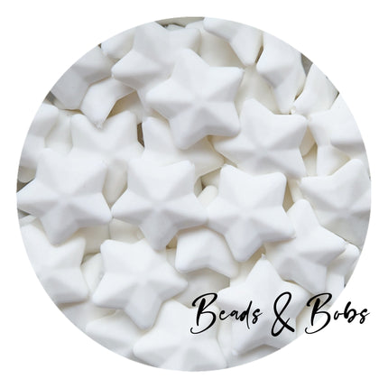 Silicone Chunky Star Beads