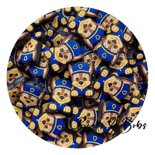 Silicone/PVC Hero Puppy Beads - 7 Styles