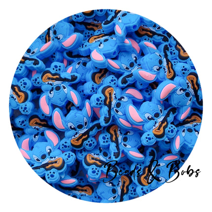 Silicone/PVC Blue Guy Beads - 18 Styles