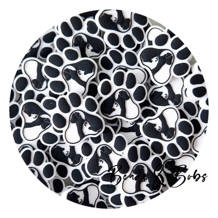 Silicone Cat & Dog Paw Beads