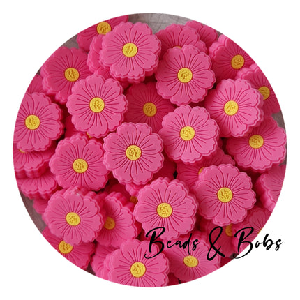 Silicone Fresh Flower Beads - 3 Colours