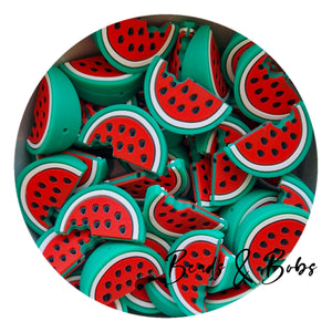 Silicone Watermelon Beads