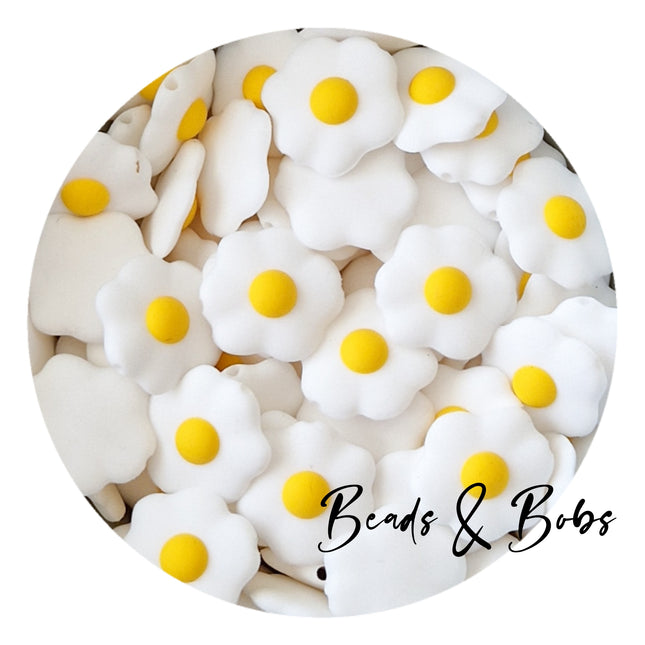 Silicone Fried Egg Beads