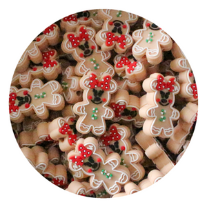 PVC Cookie Mouse Beads Beads - 2 Styles