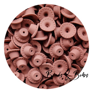 Silicone Cowboy Hat Beads - 2 Colours