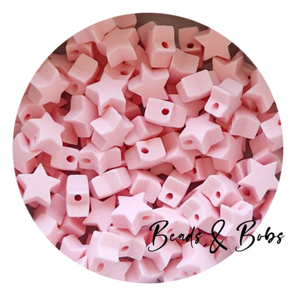 Silicone Mini Star Beads - 11 Colours