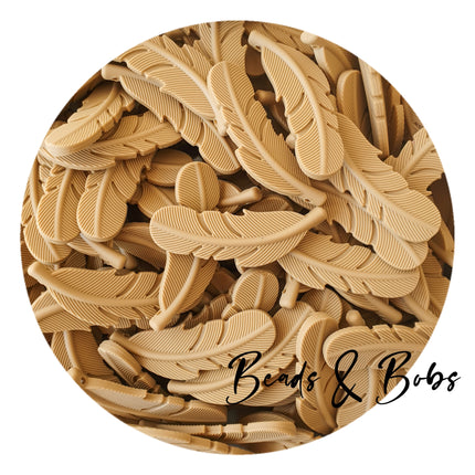 Silicone Feather Beads - 21 Colours