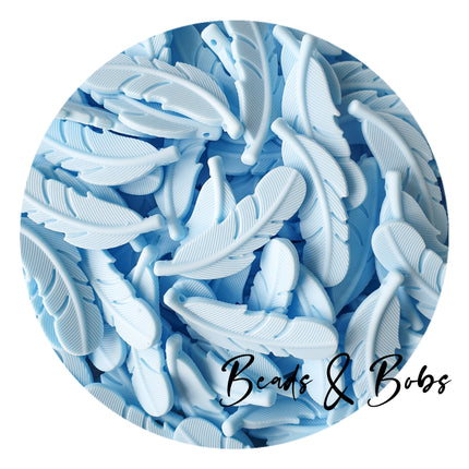 Silicone Feather Beads - 21 Colours