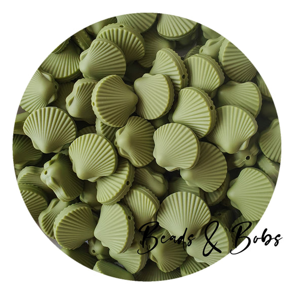 Silicone Shell Beads - 11 Colours