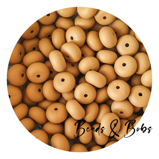 14mm Abacus Silicone Beads - 33 Colours