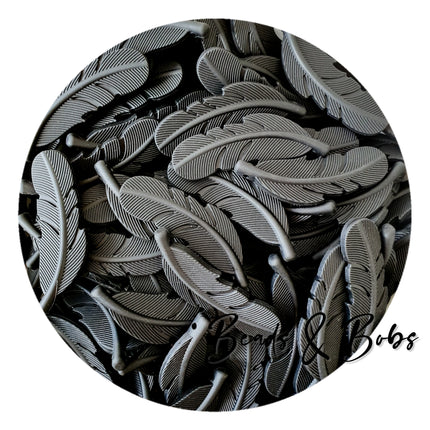 Silicone Feather Beads - 21 Colours